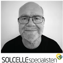 Solceller før og nu.